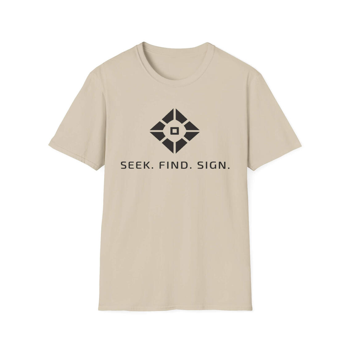 Seek.Find.Sign Logo T-Shirt (Multiple Colors) - Click to Purchase