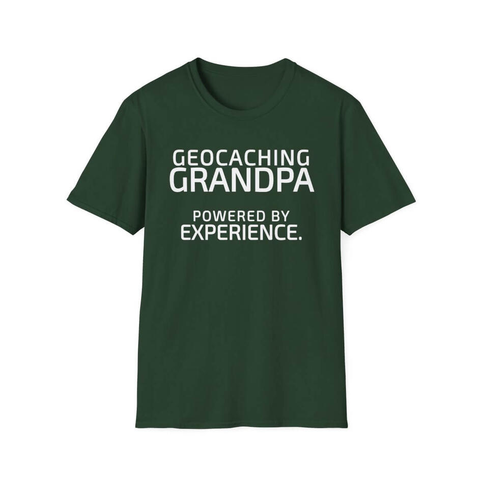 Geocaching Grandpa T-Shirt (Multiple Colors) - Click to Purchase